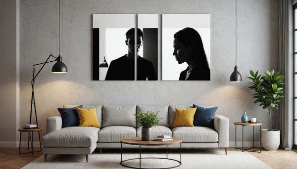 Explorez la décoration murale moderne avec hexoa à prix promo